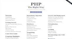 Desktop Screenshot of phptherightway.com