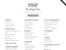 Tablet Screenshot of phptherightway.com